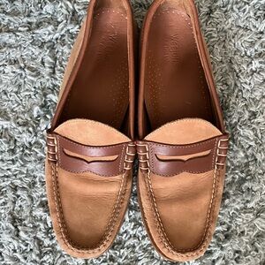 Bass Brown Leather Loafers